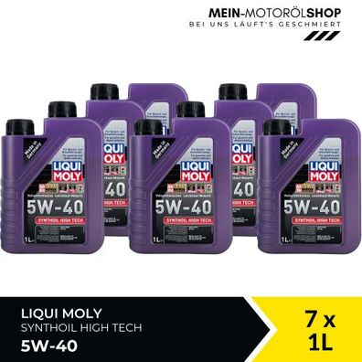 Liqui Moly Synthoil High Tech 5W-40 7x1 Liter