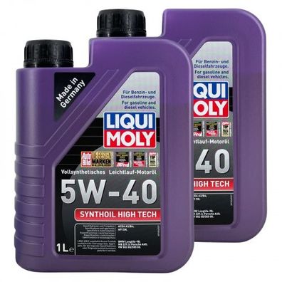 Liqui Moly Synthoil High Tech 5W-40 2x1 Liter