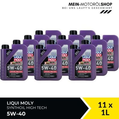 Liqui Moly Synthoil High Tech 5W-40 11x1 Liter