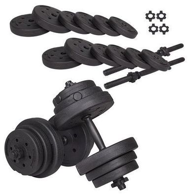 Hantelset 20 kg / 30 kg Hantel Kurzhantel Set Krafttraining Hantelscheiben