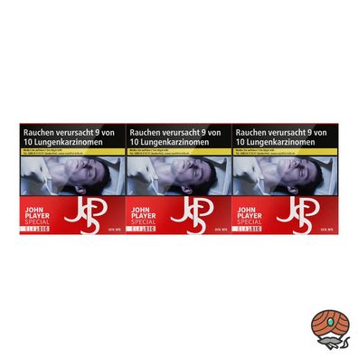 JPS / John Player Special Classic Red / Rot Zigaretten Stange 3x 60 Stück