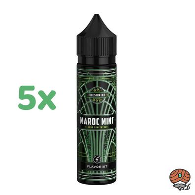 Flavorist MAROC MINT Longfill Aroma für E-Zigaretten 5x 10ml