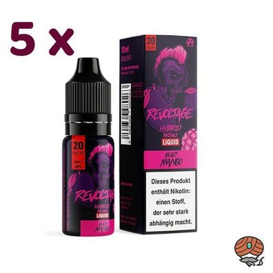 Revoltage BLACK MANGO 20mg/ml Nikotin, 50/50 Liquid 5x 10ml