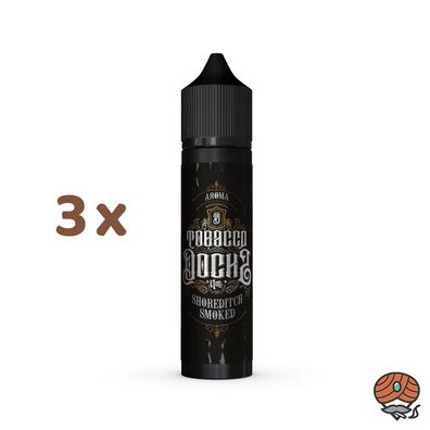 Tobacco Docks Shoreditch Smoked Longfill Aroma 3x 4ml