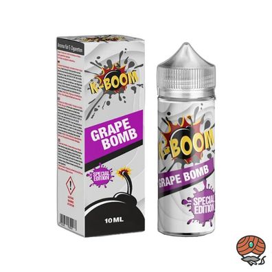 K-BOOM Grape Bomb Longfill Aroma für E-Zigaretten 10ml