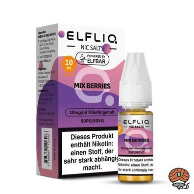 ELFLIQ by ELFBAR Mix Berries * 10mg/ml* Nikotinsalz, Liquid 10ml