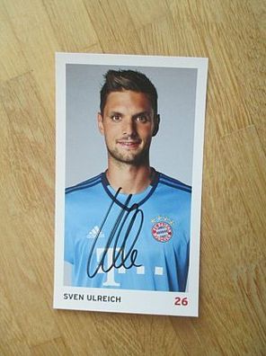 FC Bayern München Saison 15/16 Sven Ulreich - handsigniertes Autogramm!!!