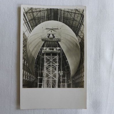 AK Zeppelin LZ 130 im Bau , Sonder stempel