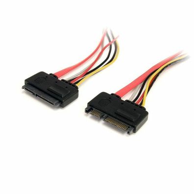 Startech. Com 30cm 22 Pin Sata Power And Data Extension Cable