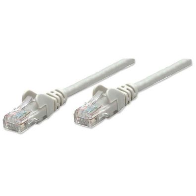 Intellinet Patchkabel RJ45 U/UTP Cat5e 2.0m Hebelschutz grau