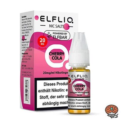 ELFLIQ by ELFBAR Cherry Cola * 20mg/ml* Nikotinsalz, Liquid 10ml