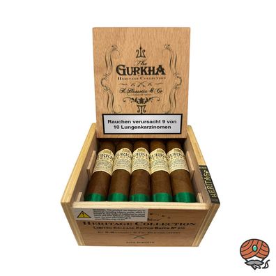 Gurkha Heritage Natural Robusto Zigarren 15er Kiste