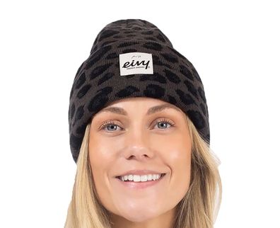 EIVY Women Mütze Watcher black leopard