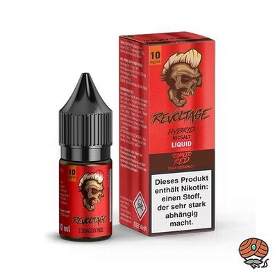 Revoltage Tobacco RED 10mg/ml Nikotin, 50/50 Liquid 10ml