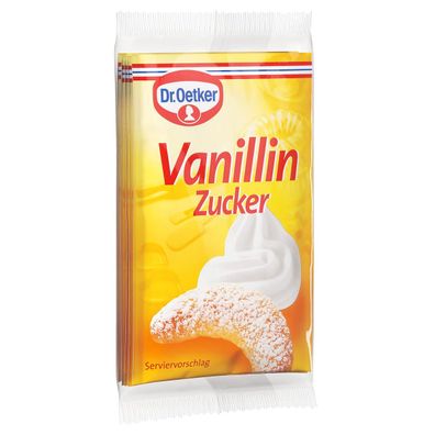 Dr. Oetker Vanillin Zucker 5er x 8g verfeinert Süßspeisen 40g