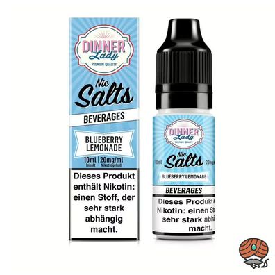 Dinner Lady Blueberry Lemonade Nikotinsalz 20mg/ml Nikotin 50/50 Liquid 10ml