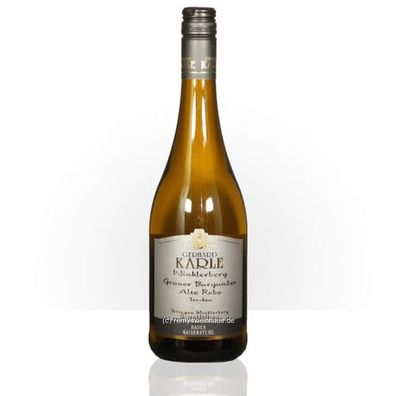 Gerhard Karle 2024 Grauer Burgunder (20) Alte Rebe Spätlese trocken Ihringer Wi