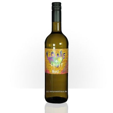 Weingut Manz 2024 LOVE + SWEET Weißweincuvée(117) mild Qualitätswein 0.75 Liter