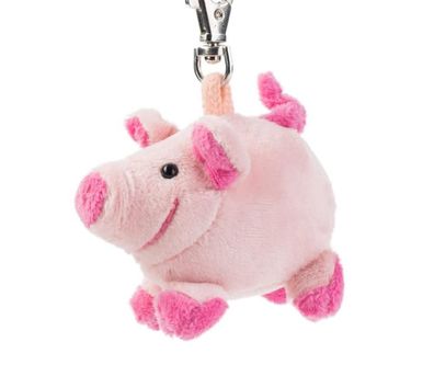Schlüsselanhänger Plüsch Schwein Loulou