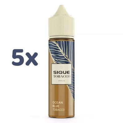 SIQUE Berlin Tobacco Ocean Blue Longfill Aroma, 5x 5ml