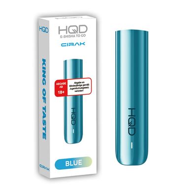 HQD Cirak E-Zigaretten Akku 370mAh - BLUE - verwendbar mit HQD Cirak PODs