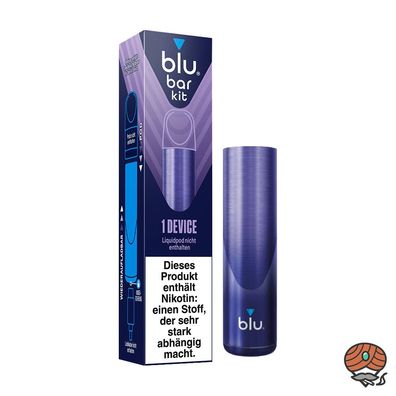 blu bar Kit Vape Device - Blaue wiederaufladbare E-Zigarette