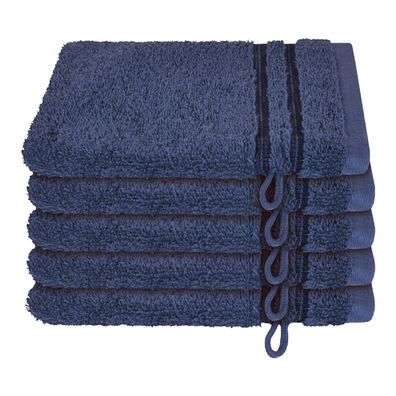 Schiesser Waschhandschuhset Milano - 5-teilig - 16 x 22 cm