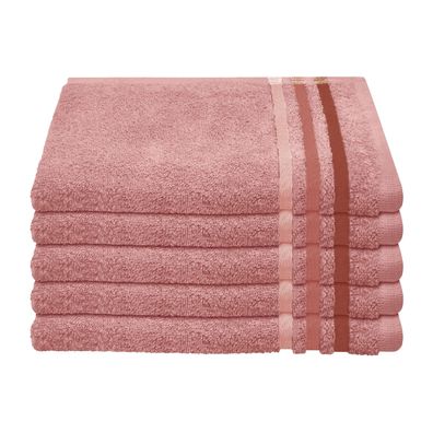 Schiesser Gästetuchset Skyline Color - 5-teilig - 30 x 50 cm