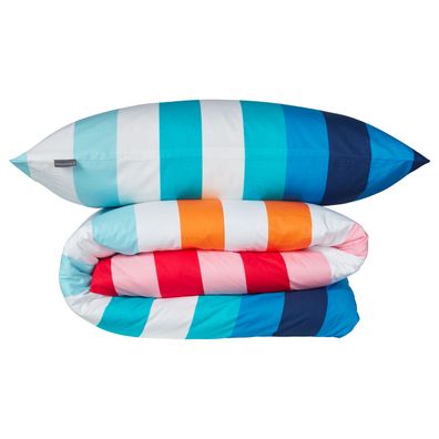 Schiesser Bettwäscheset Happy Stripe - Renforcé