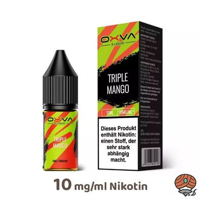 OXVA Overdosed TRIPLE MANGO 10mg/ml Nikotin, 50/50 Liquid 10ml