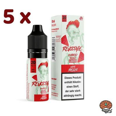 Revoltage WHITE MELON 20mg/ml Nikotin, 50/50 Liquid 5x 10ml