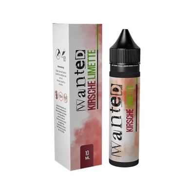 Wanted Kirsche Limette Longfill Aroma für E-Zigaretten 10ml