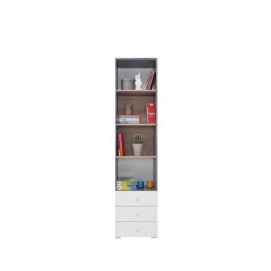 Pluto Bücherschrank 07 mit Regalen Kinder-Jugendzimmer