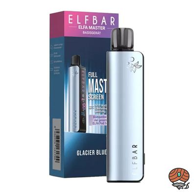 ELFBAR ELFA MASTER E-Zigaretten Akku Glacier BLUE verwendbar mit ELFA PODS