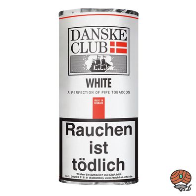 Danske Club White Pfeifentabak 50g Pouch/Beutel