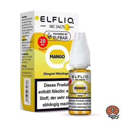 ELFLIQ by ELFBAR Mango * 20mg/ml* Nikotinsalz, Liquid 10ml