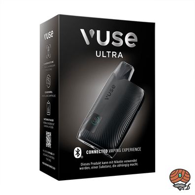 Vuse ULTRA Device Kit E-Zigarette, Charcoal Black (schwarz)