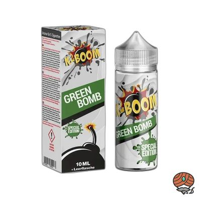 K-BOOM Green Bomb Longfill Aroma für E-Zigaretten 10ml