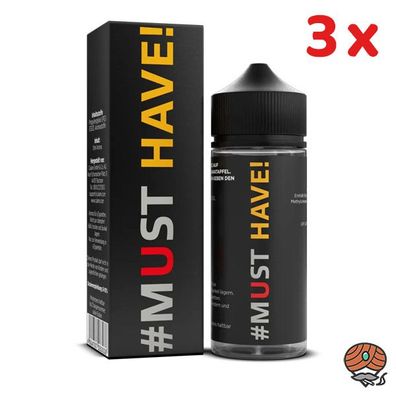 Musthave U (Exotische Früchte) Longfill Aroma für E-Zigaretten 3x 10ml