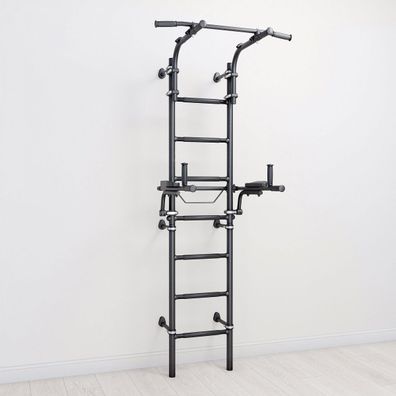 Sprossenwand ClimbMaxx M9 inkl. Dip-Station