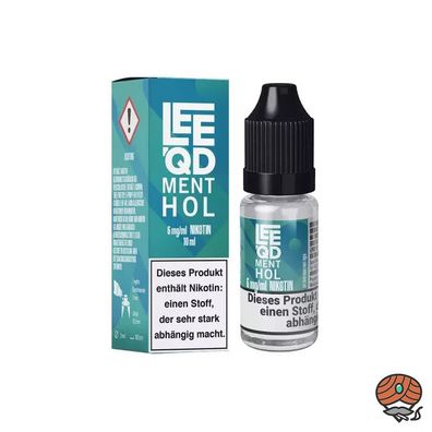 LEEQD Menthol 6mg/ml Nikotin, Liquid 10ml