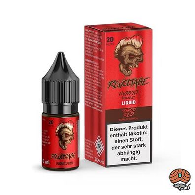 Revoltage Tobacco RED 20mg/ml Nikotin, 50/50 Liquid 10ml