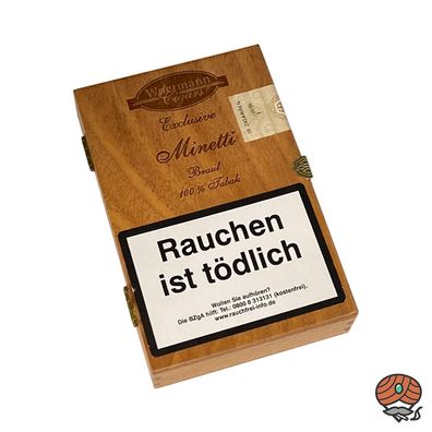 Woermann Exclusive Minetti BRASIL Zigarillos, 16 Stück