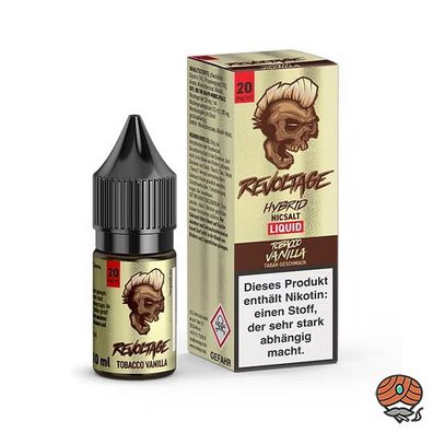 Revoltage Tobacco Vanilla 20mg/ml Nikotin, 50/50 Liquid 10ml