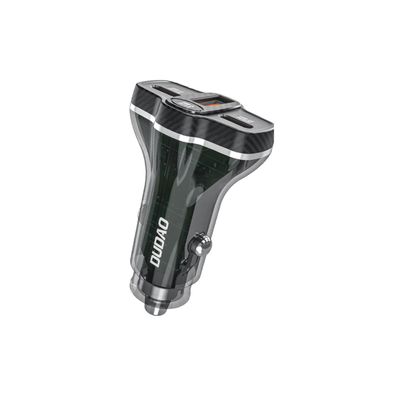 Dudao R78 78W USB-C PD / 2xUSB-A QC Autoladegerät – Schwarz