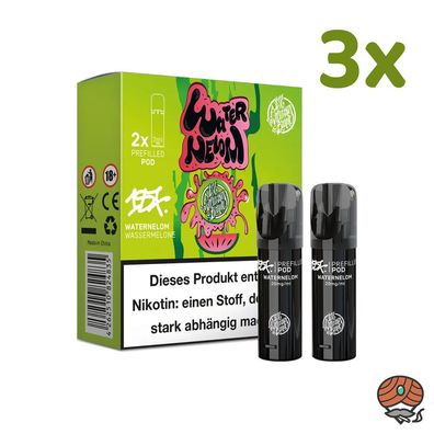187 Strassenbande Pod Waternelom 20mg/ml Nikotin, 3x * 2 PODS*