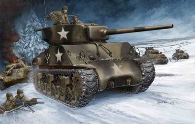 Hobby Boss 1:48 84805 U.S M4A3 (76W) TANK - NEU