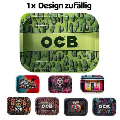 OCB Metall Stopftablett mit Deckel, Design zufällig