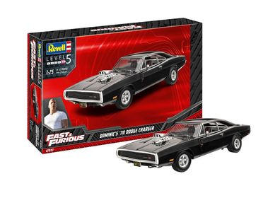 Revell 1:25 7693 Fast & Furious - Dominics 1970 Dodge Charger - NEU