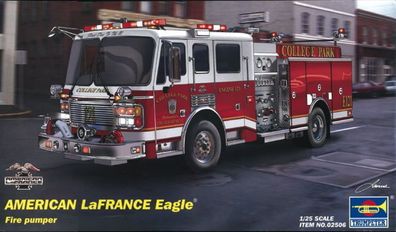 Trumpeter 1:25 2506 American LaFrance Eagle Fire Pumper 2002 - NEU